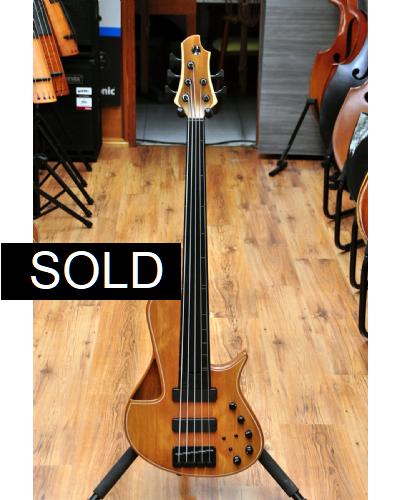 Meridian Mojo II 5 String Fretless Cedar Top
